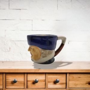 Mini Toby Jug Mug – Made in Occupied Japan (Vintage Collectible) - Image 3