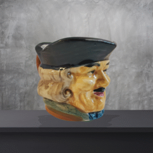 Vintage Toby Jug Mug Pitcher – Mini Colonial Man Pirate Face - Image 5