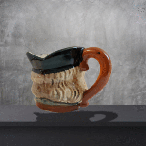 Vintage Toby Jug Mug Pitcher – Mini Colonial Man Pirate Face - Image 3