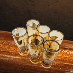 Vintage golden glasses