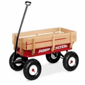 New in Box Radio Flyer Wagon – Classic Red & Wood