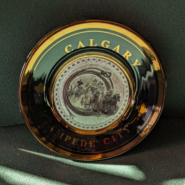 Calgary Stampede City Collector Plate – Western Heritage Keepsake