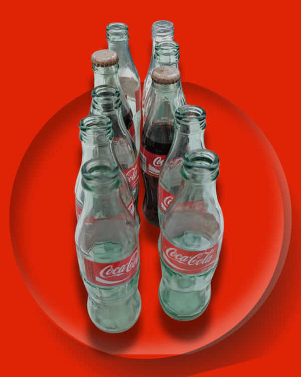 10 Vintage Coca-Cola Bottles – Collector’s Edition 10 Vintage Coca-Cola Bottles – Collector’s Edition