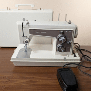 Kenmore ClassicCraft Vintage Sewing Machine – With Cover