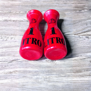 Vintage Italian Olive Oil Bottles – Set of 2 (1 Litre Each)