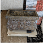 Decorative Box-Style Planter – Perfect for Indoor or Outdoor Display