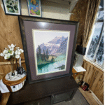 Framed Western Canada Landscape Print – Perfect for Home, Office & Cabin Décor